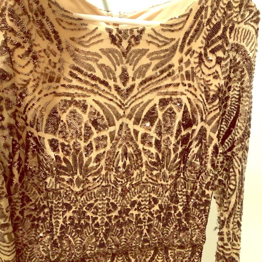 Mermaid style Betsy Adam size 8 dress